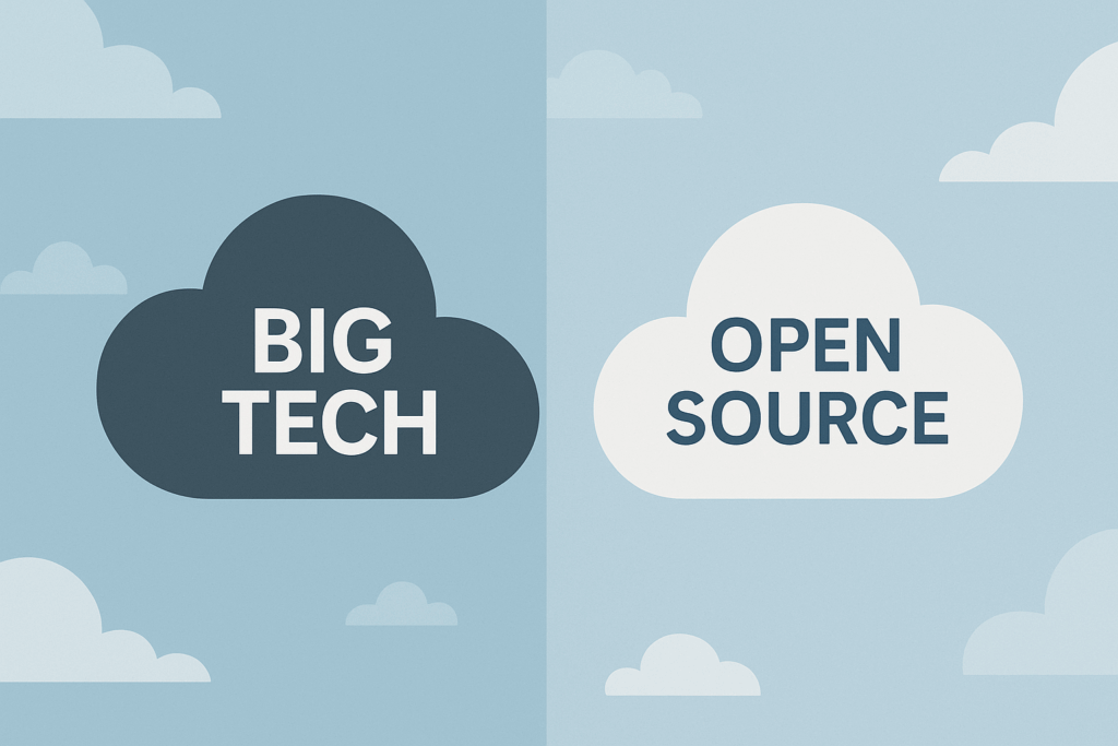 Opensource vs big tech by felicloud